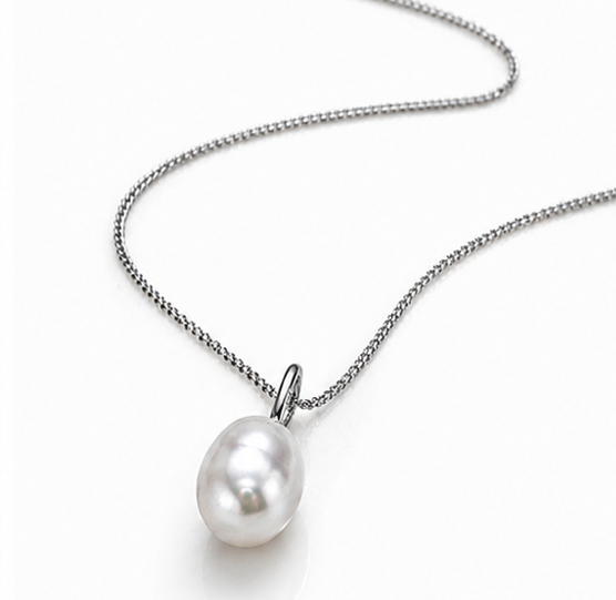 Baroque Freshwater Pearl Pendant Charm – Sterling Silver