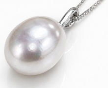 Baroque Freshwater Pearl Pendant Charm – Sterling Silver