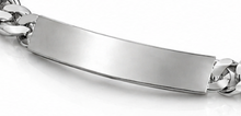 Men’s Heavyweight Silver Curb Bracelet