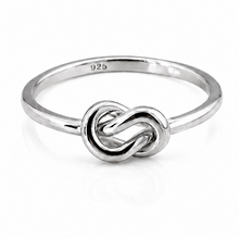 Sterling Silver Love Knot Ring
