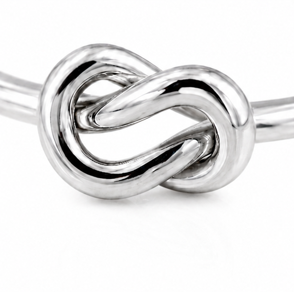 Sterling Silver Love Knot Ring