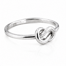 Sterling Silver Love Knot Ring