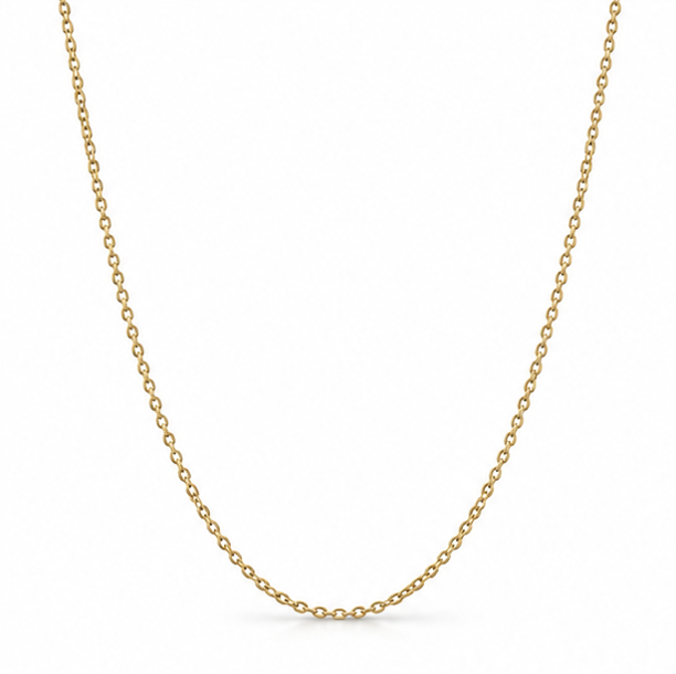 9ct Yellow Gold Trace Chain - 0.70mm