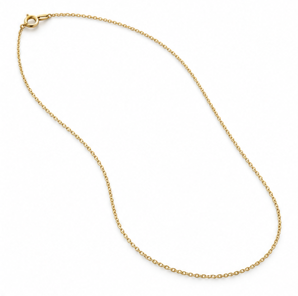 9ct Yellow Gold Trace Chain - 0.70mm