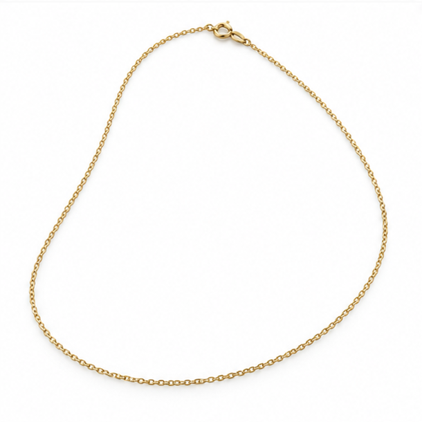 9ct Yellow Gold Trace Chain - 0.70mm