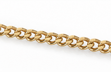 9ct Yellow Gold 1mm Curb Chain Necklace