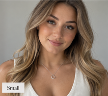 Sterling Silver Slip-On Heart Pendant Necklace