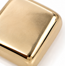 9ct Yellow Gold Square Stud Earrings