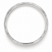 Sterling Silver 8mm Hammered Stacker Bangle