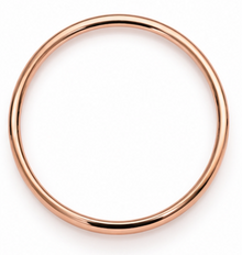 9ct Rose Gold 4.15mm Court Bangle