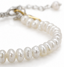 Banyan Sterling Silver Freshwater Pearl Charm Bracelet