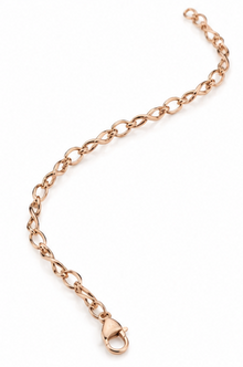 9ct Rose Gold Juliette Link Bracelet 19cm