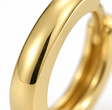 9ct Yellow Gold Huggie Hoop Earrings