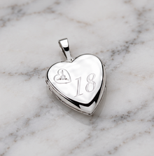 Heart Locket Marble View