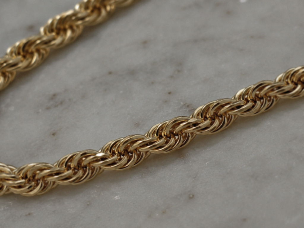 Premium Heavy Gold Rope Chain (65g)