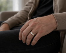 5mm Two-Colour 18ct Gold Wedding Band