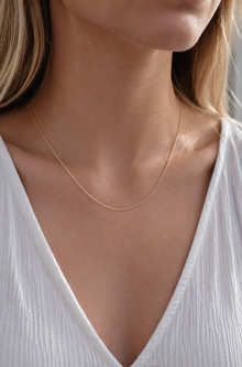 9ct Yellow Gold Trace Chain - 0.70mm