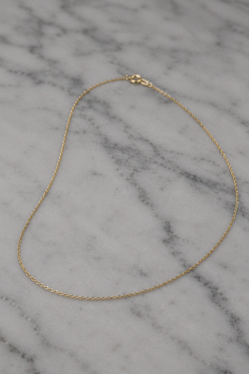 9ct Yellow Gold Trace Chain - 0.70mm