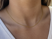 9ct Yellow Gold Classic Curb Chain Necklace