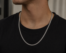 Heavyweight Foxtail Chain Necklace – Sterling Silver (51cm)