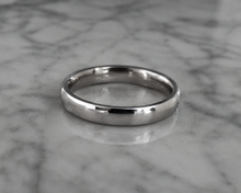 Platinum 950 Court Wedding Band – 3mm
