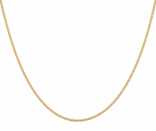 18ct Gold Pendant Curb Chain – 18” 3.1g (Italian gold)