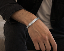 Men’s Heavyweight Silver Curb Bracelet