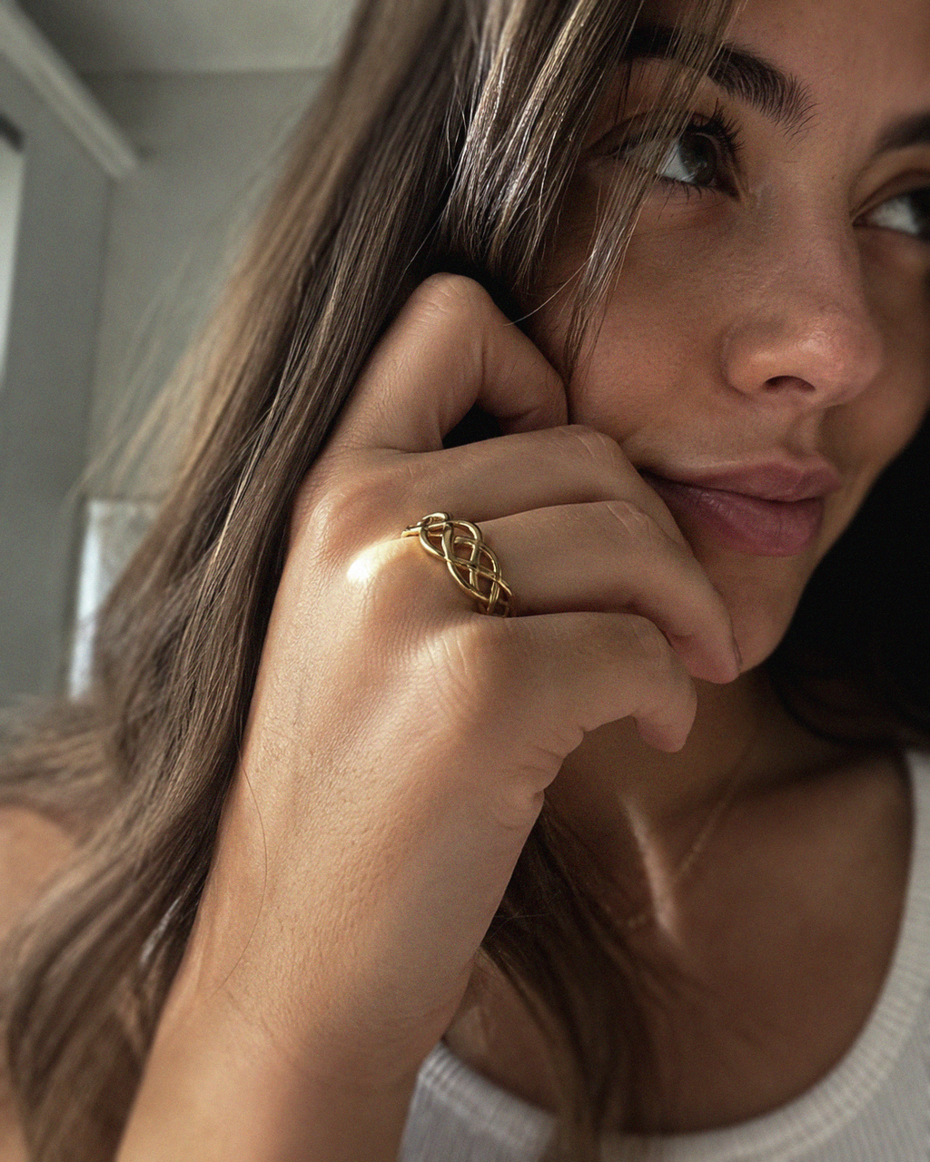 9ct Yellow Gold Celtic Knot Ring