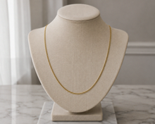 18ct Gold Pendant Curb Chain – 18” 3.1g (Italian gold)