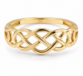 9ct Yellow Gold Celtic Knot Ring