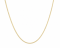 9ct Yellow Gold 1.5mm Super Flat Curb Chain