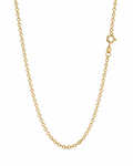 9ct Yellow Gold Round Belcher Chain 2.25mm - Multiple lengths available