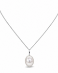 Baroque Freshwater Pearl Pendant Charm – Sterling Silver