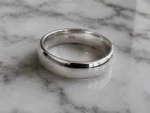 Sterling Silver 5mm Court Ring