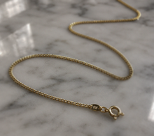 9ct Yellow Gold Classic Curb Chain Necklace