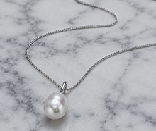 Baroque Freshwater Pearl Pendant Charm – Sterling Silver