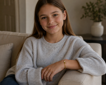 9ct Gold Kids Figaro ID Bracelet – 6.5”