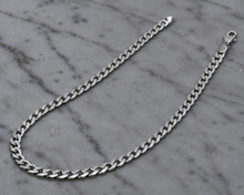 Fred Bennett Sterling Silver Diamond-Cut Curb Chain 56cm