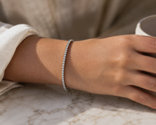 18ct White Gold 3.00ct Diamond Tennis Bracelet – H/SI