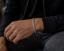 Heavyweight Foxtail Chain Bracelet – Sterling Silver (22cm)