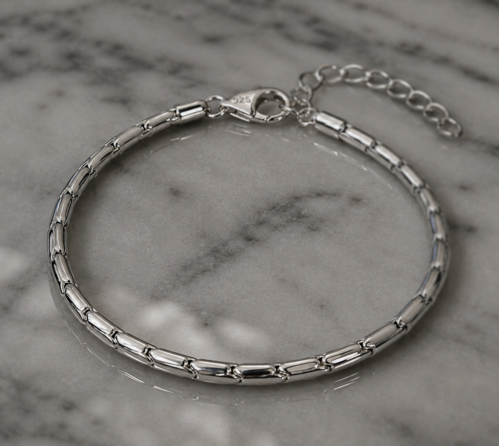 Sterling Silver Heavyweight Snake Chain Bracelet