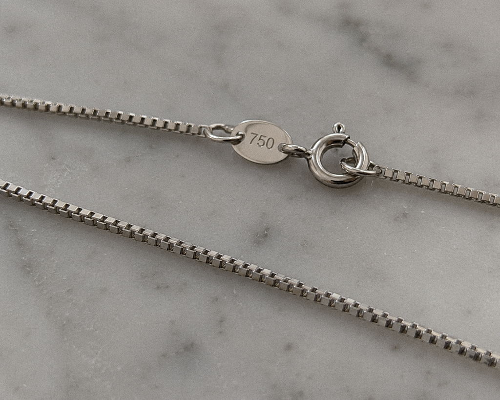 18ct White Gold 0.25ct Lab-Grown Diamond Solitaire Pendant Necklace