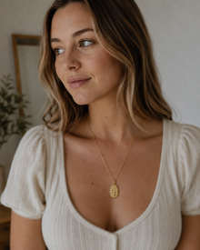 Laura Ashley Farlington Flowers Gold Plated Silver Pendant Necklace