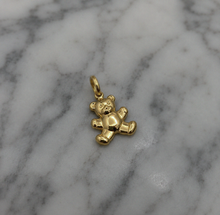 9ct Gold Teddy Bear Charm Pendant