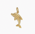 9ct Yellow Gold Dolphin Charm