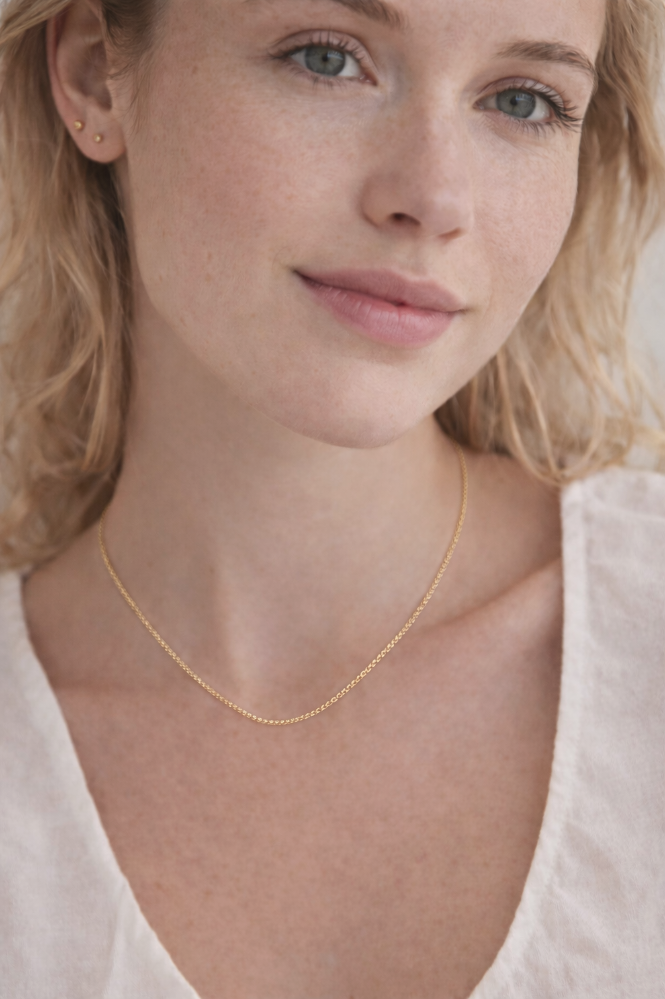 9ct Yellow Gold Diamond Cut Curb Chain (0.70mm)