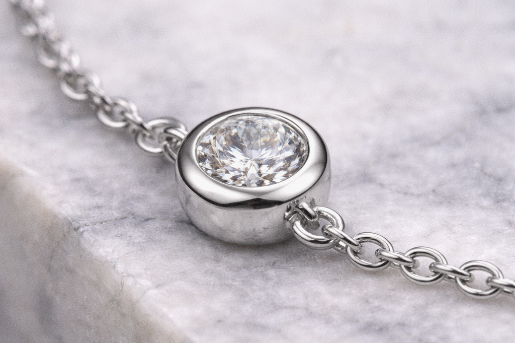 Sterling Silver Cubic Zirconia Bracelet