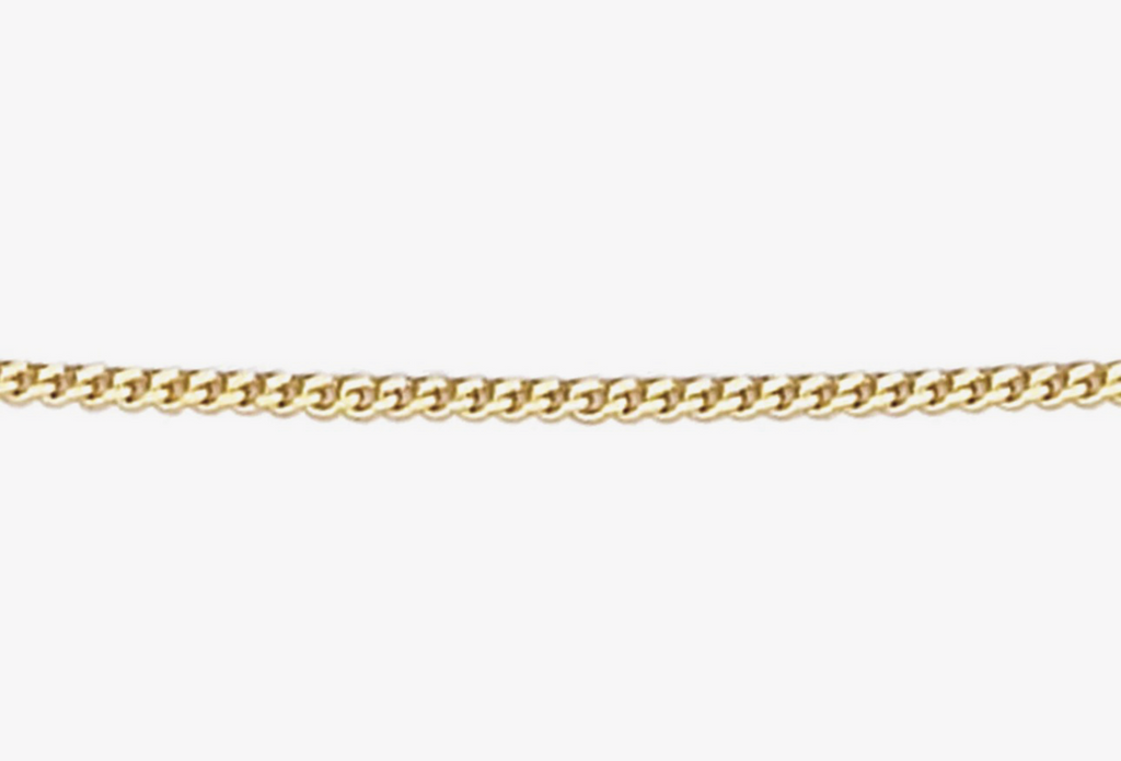 9ct Yellow Gold Heart Engravable Pendant necklace