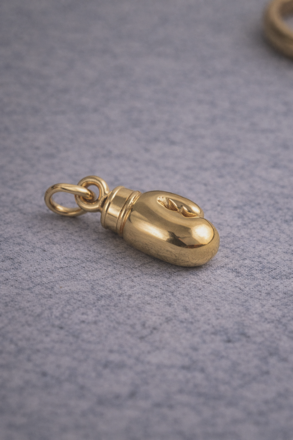 9ct Yellow Gold Boxing Glove Charm Pendant