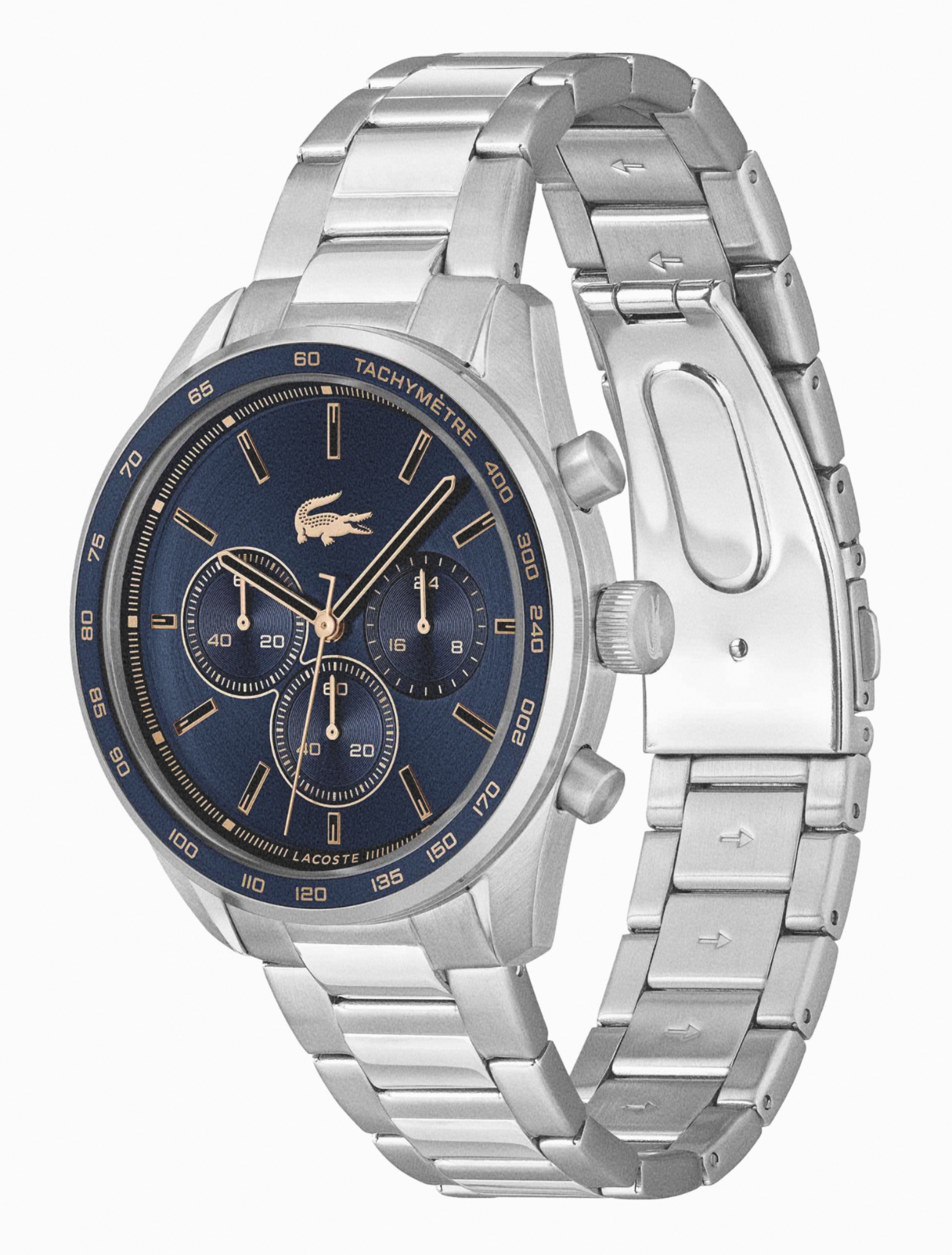 Lacoste Men's Chronograph Watches - Deep Blue Dial